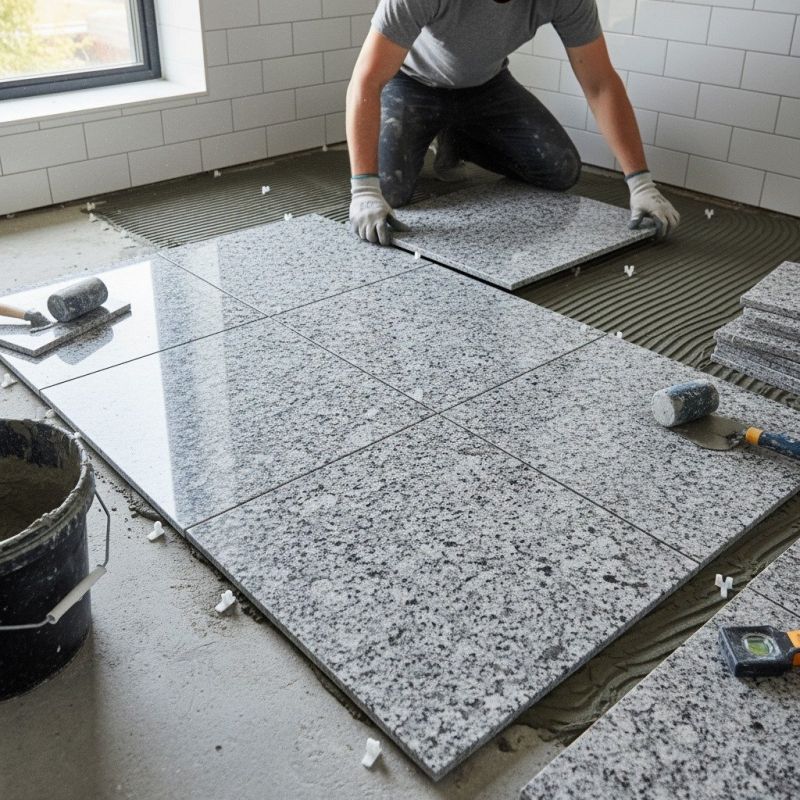 Terrazzo Tile Installation in Olathe, KS
