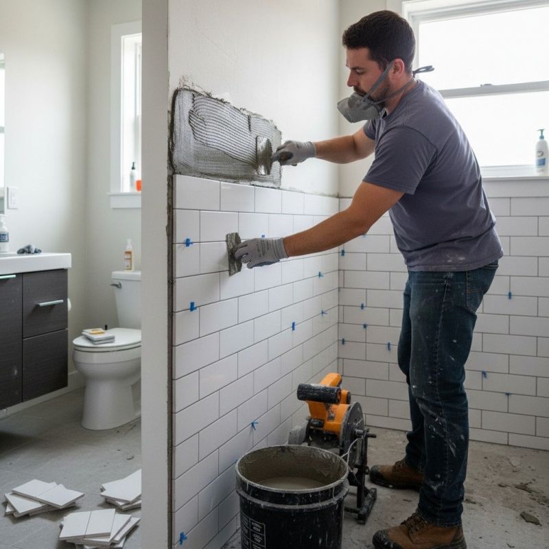 Tile Shower Floor Installation in Longmont, CO