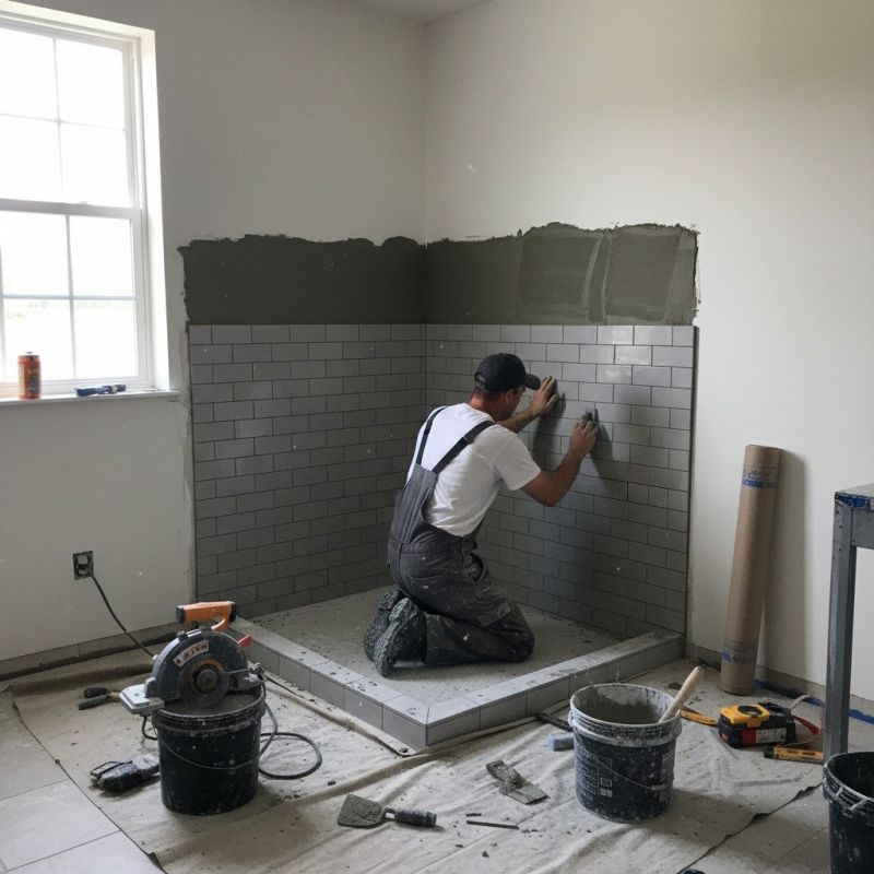 Tile Shower Renovation in Denver County, CO