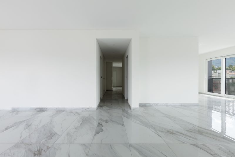White Marble Tile Installation in Alpharetta, GA