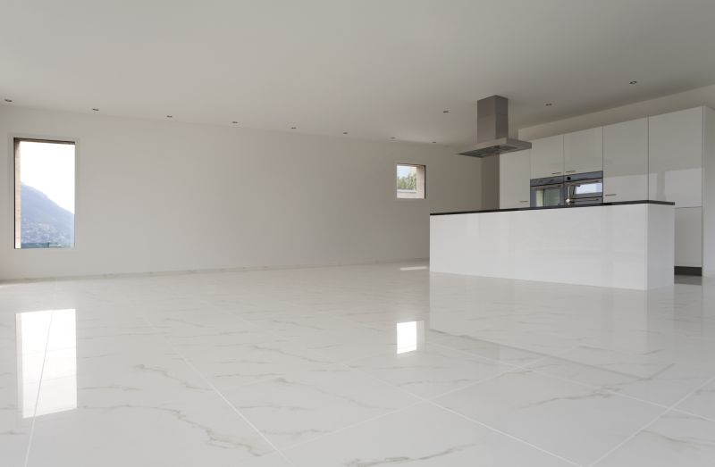 White Marble Tile Installation in Alpharetta, GA